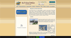 Desktop Screenshot of hotelgonzagamilan.com